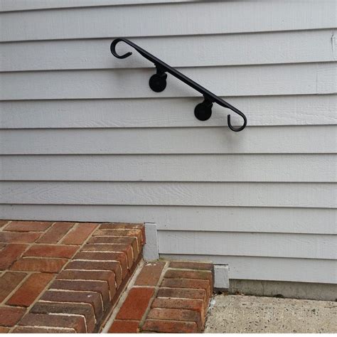 wall mounted handrail outdoor|wayfair exterior wall mounted handrails.